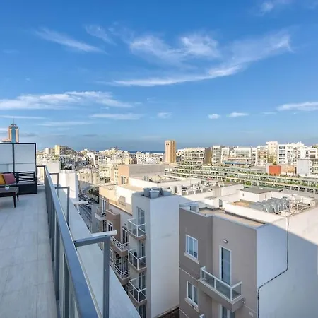 1br Penthouse With Prvt Balcony In St Julians By 360 Estates * Saint Julian's