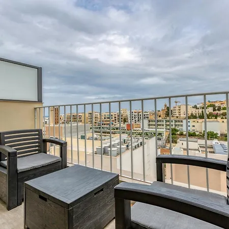 1br Penthouse With Prvt Balcony In St Julians By 360 Estates * Saint Julian's